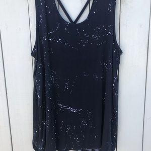 NWT Navy LIVI Active Lane Bryant tank.